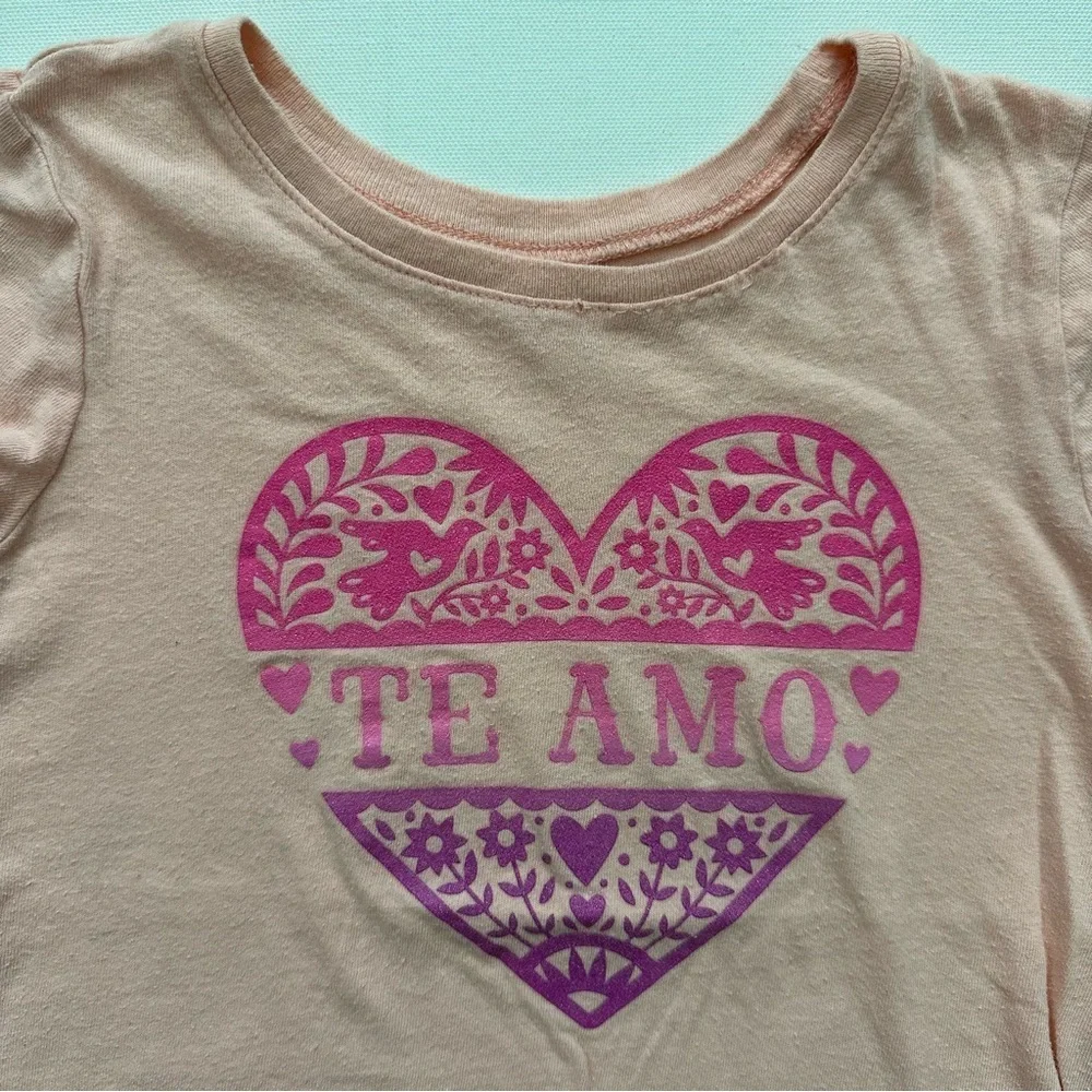 The Children’s Place Toddler Girl Short Sleeve Graphic Tee Size 5T